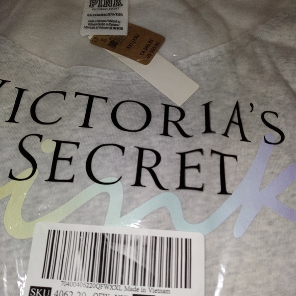 Victoria's Secret Pink off shoulder sweater - Picture 7 of 7